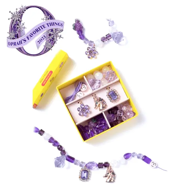 Oprah's favorite things Make It Purple Mini Bead Kit for kids children gift