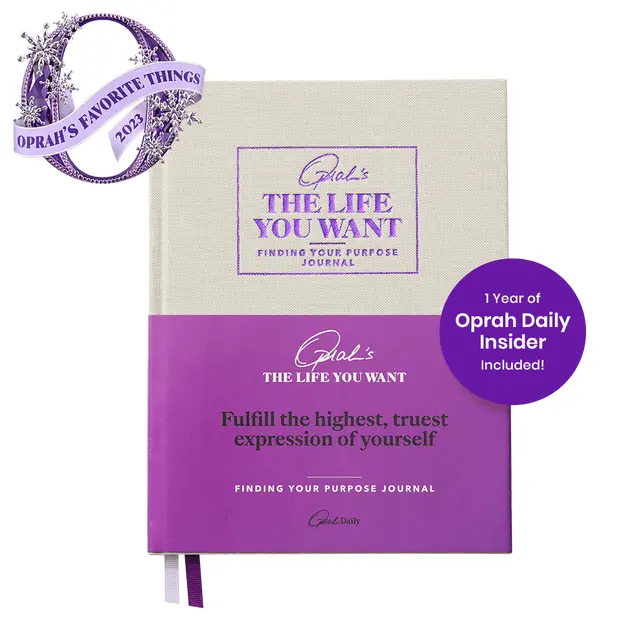 Oprah's The Life You Want Finding Your Purpose Journal